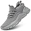 Men's Running Shoes, Non Slip, Breathable, Lightweight Fashion Sneakers, Slip Resistant Athletic Sports Walking Gym Work Shoes