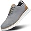 Men's Mesh Sneakers Oxfords Lace-Up Lightweight Casual Walking Shoes Driving Shoes